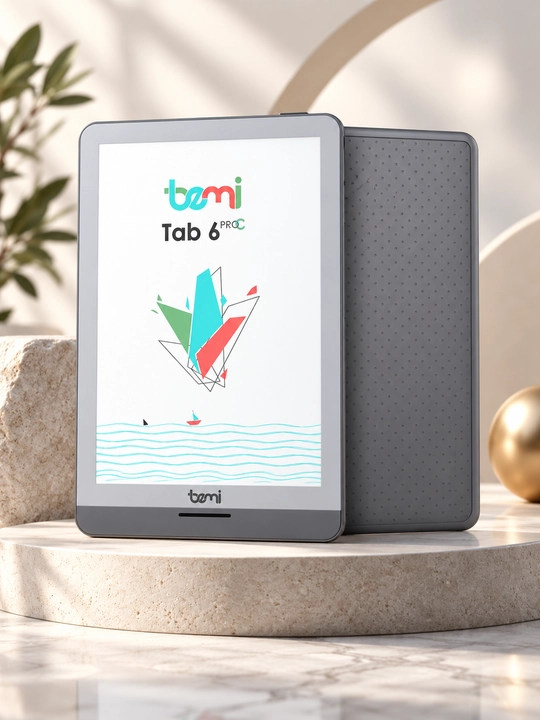 Bemi Cognita Tab 6 Pro C EB62C elektron kitobi, 6″ rangli E-Ink Kaleido 3, 3/32 GB