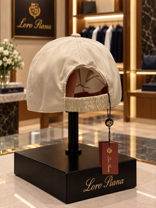 Классическая бейсболка в стиле Loro Piana для мужчин