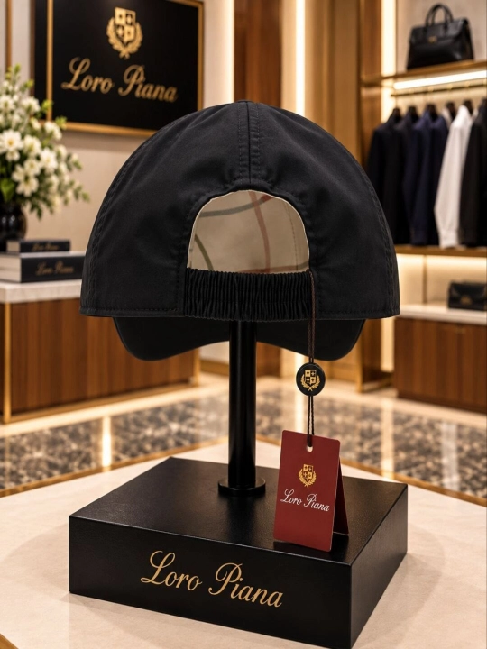 Классическая бейсболка в стиле Loro Piana для мужчин