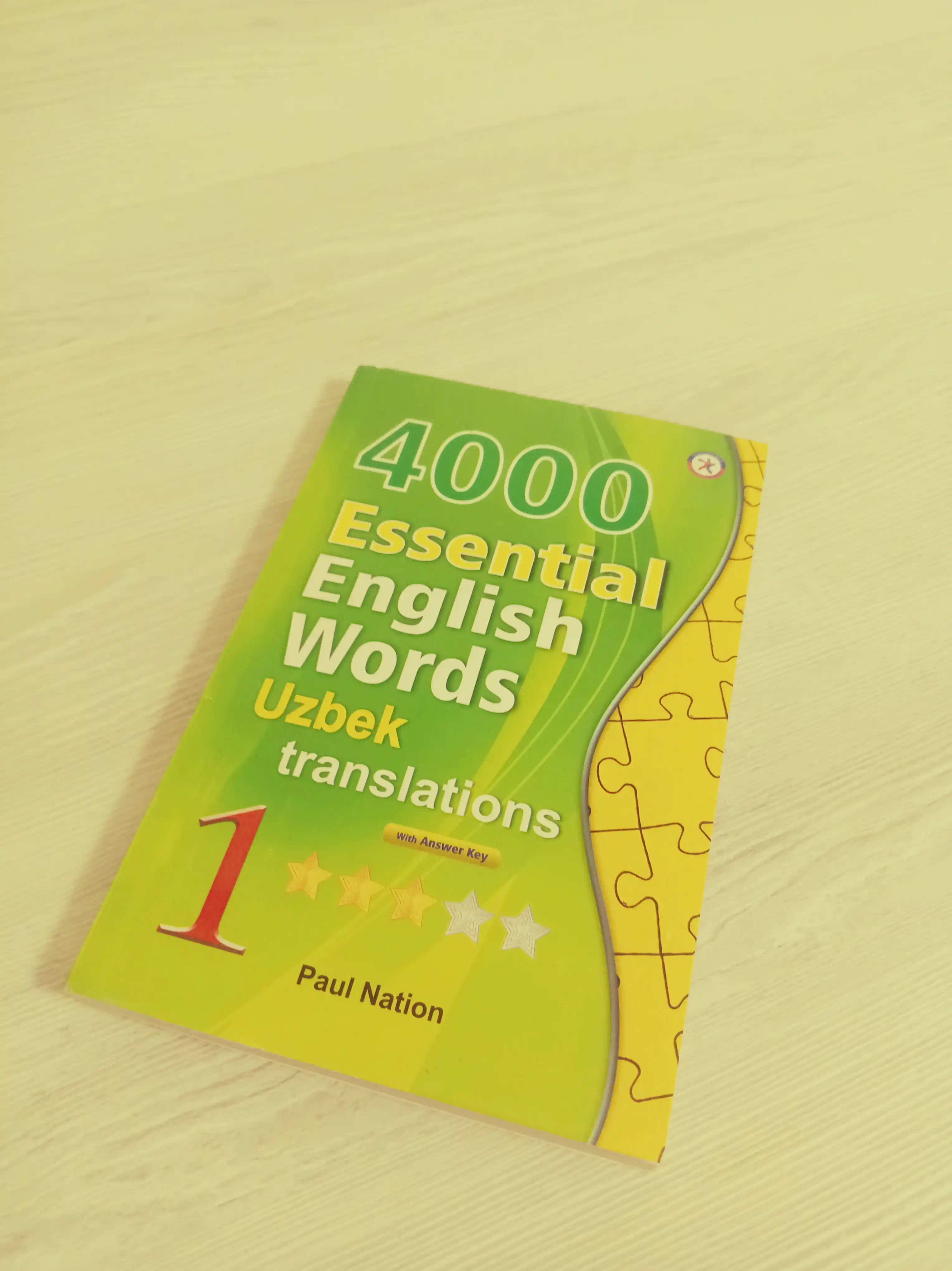 4000 Essential English Words — Paul Nation, o‘zbekcha tarjima, 1–6-qism variantlari
