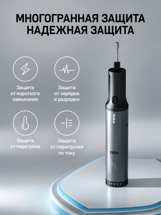 Шлифовальный набор Atuman EP2 Lithium Electric Grinder Tool
