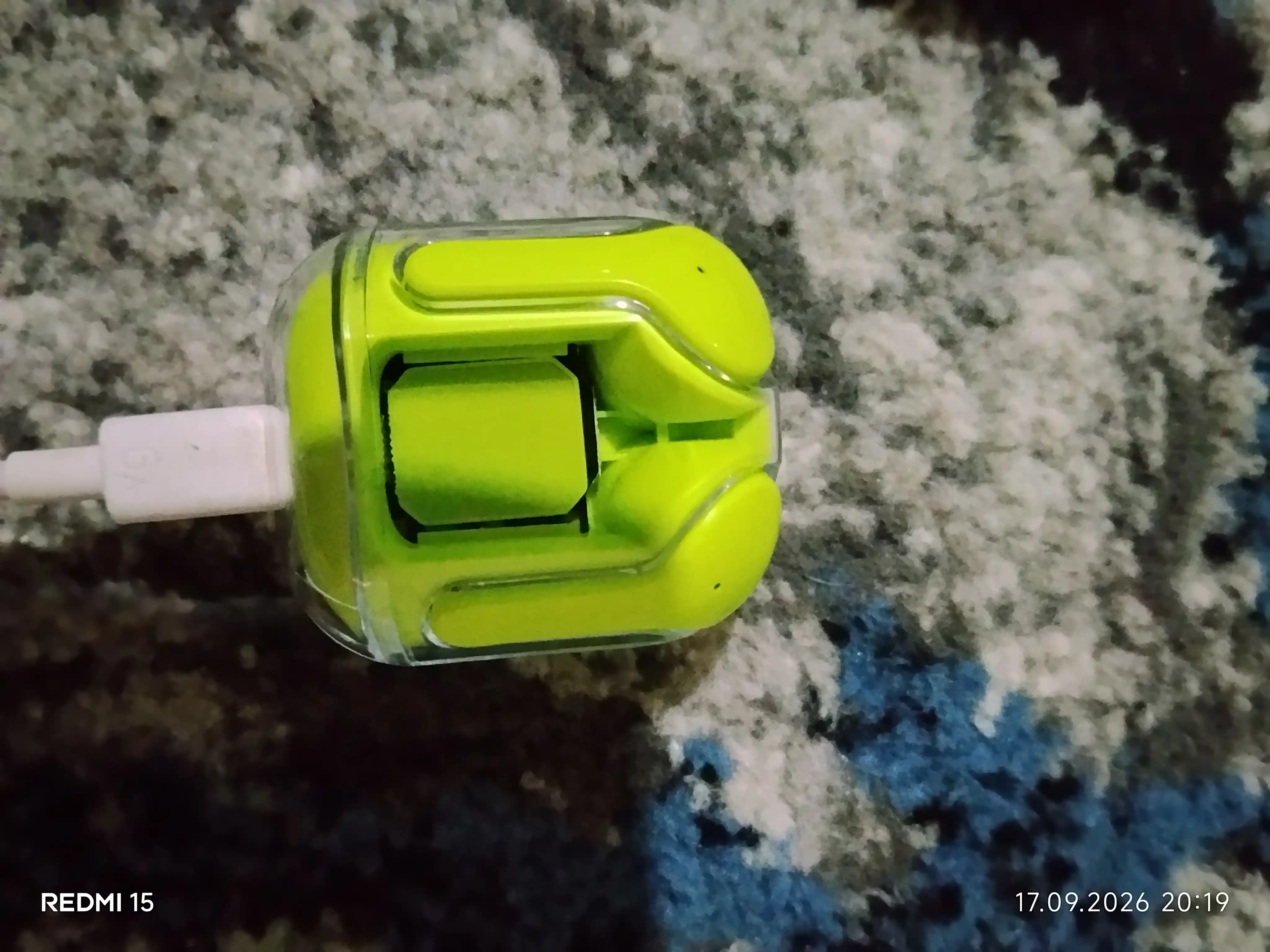 AIBT TWS Bluetooth 5.3 Simsiz Naushnik, LED Displeyli Type-C Zaryadlash Qutisi