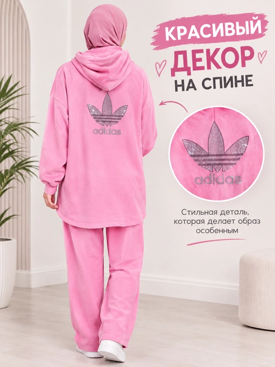 Ayollar kiyimi oversize ikkilik, bambuk matoli ayollar uchun, 48-54 gachan