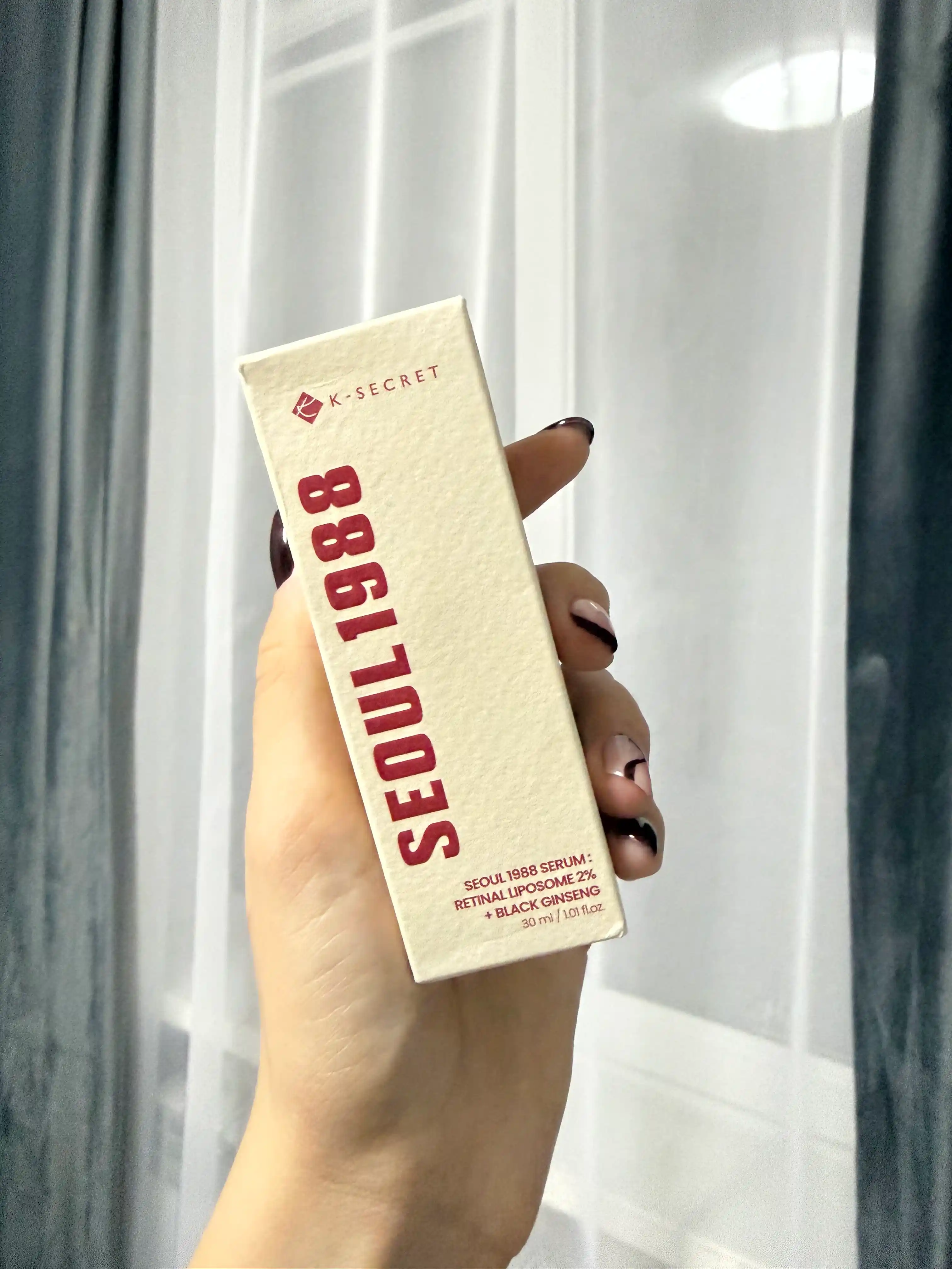 Сыворотка для лица с ретиналем K-Secret Seoul 1988 Serum: Retinal 2% + Black Ginseng 30ml