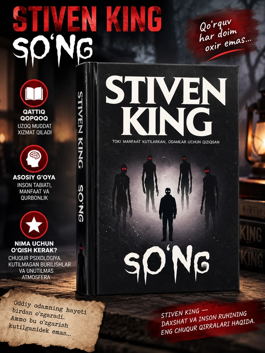 So‘ng, Stiven King - 