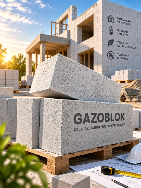 D500  gazoblok, yuqori sifatli qurilish gazobeton blok - 