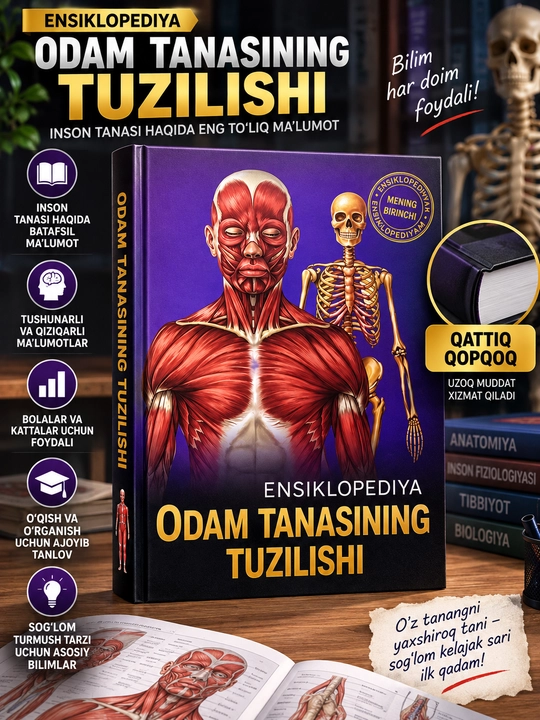 Ensiklopediya. Odam tanasining tuzilishi - 