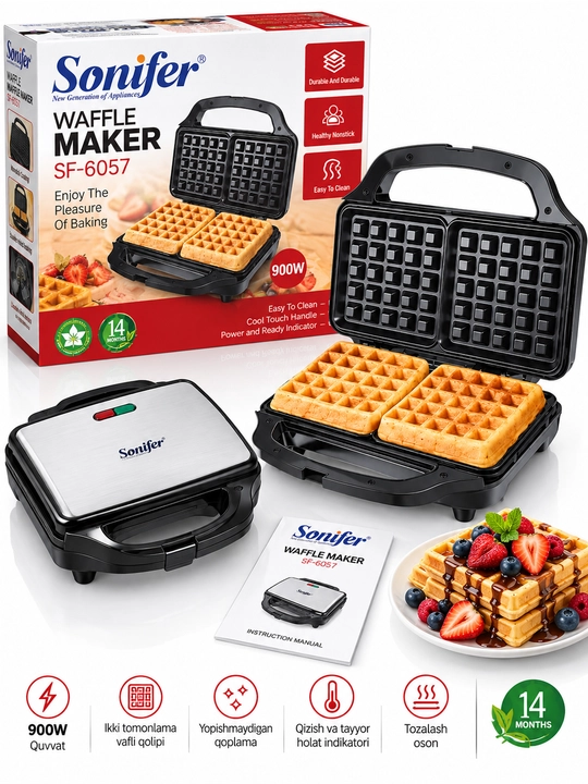 Vafelnitsa, vafli pishirgich, Sonifer SF-6057