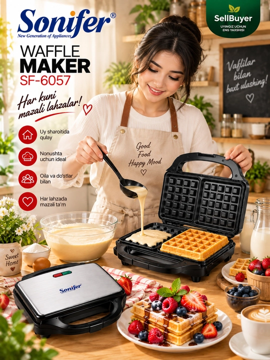 Vafelnitsa, vafli pishirgich, Sonifer SF-6057