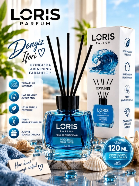 Ароматизатор воздуха для дома и офиса "LORIS"