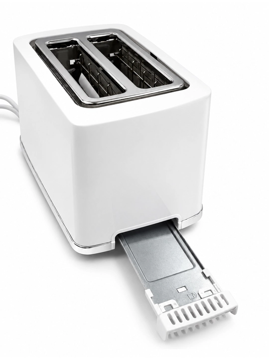 UAKEEN elektron toster, 2 bo‘lmali, 6 daraja qizartirish, displey
