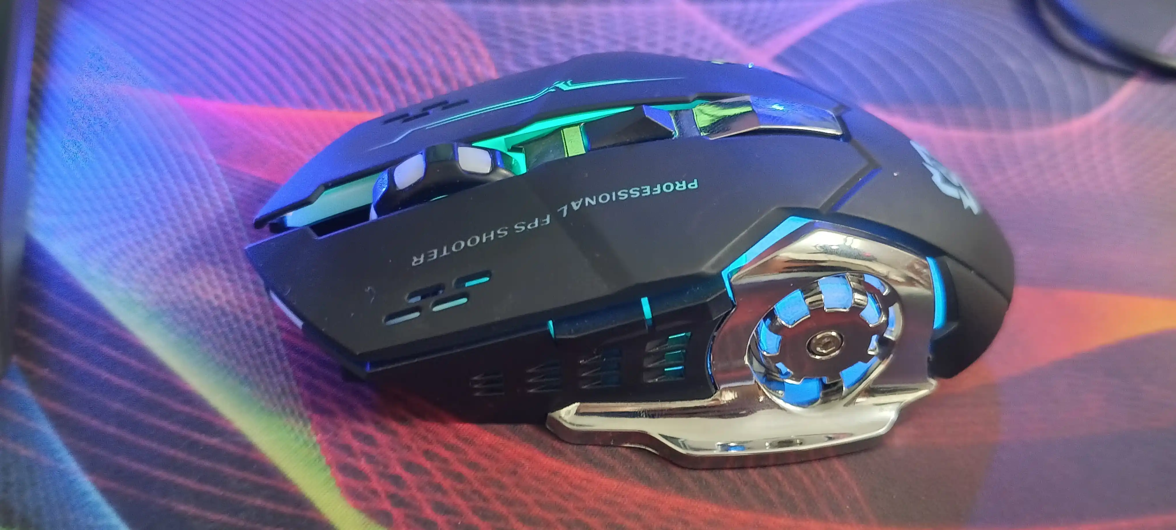 Simsiz kompyuter sichqoni, RGB yoruglik bilan