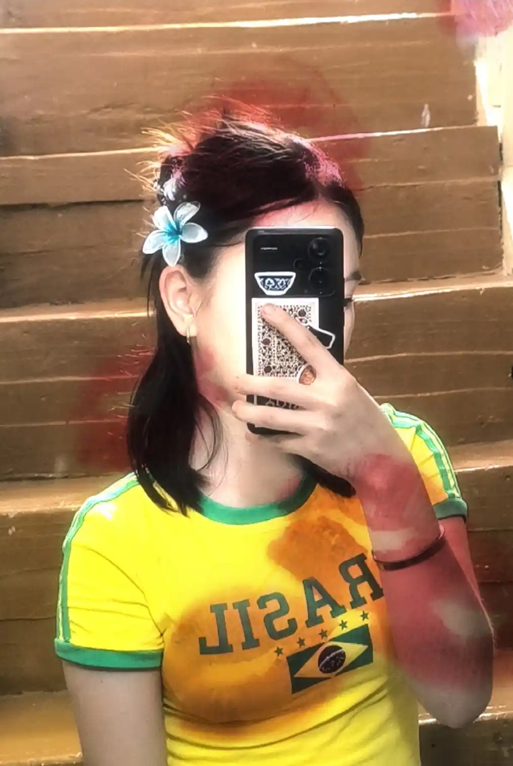 MIYO ayollar uchun futbol uslubidagi Y2K crop top, paxta va elastan