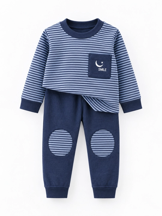 Qizlar va o‘g‘il bolalar uchun pijama, 6 oylikdan 2 yoshgacha, o‘lchamlari 70–80–90