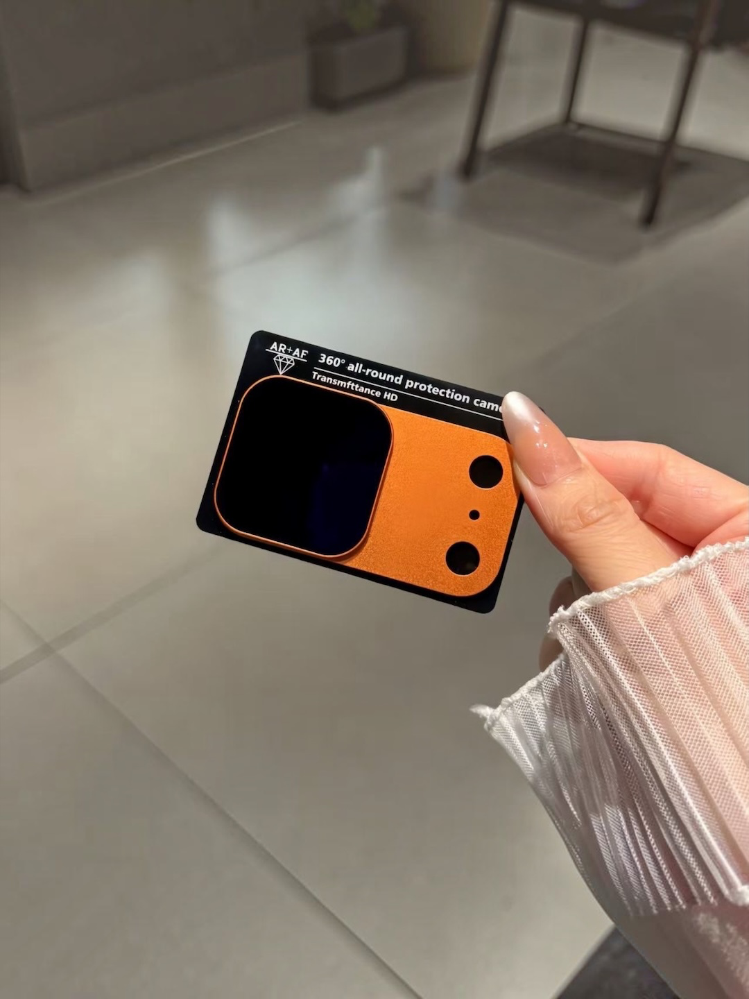 Защитное стекло для iPhone 17 Pro и 17 Pro Max на камеру