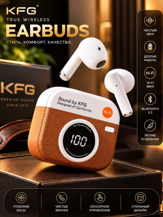 Q86 simsiz quloqchinlar, Bluetooth 5.4, AI tarjimon,sensorli boshqaruv, shovqinni kamaytirish