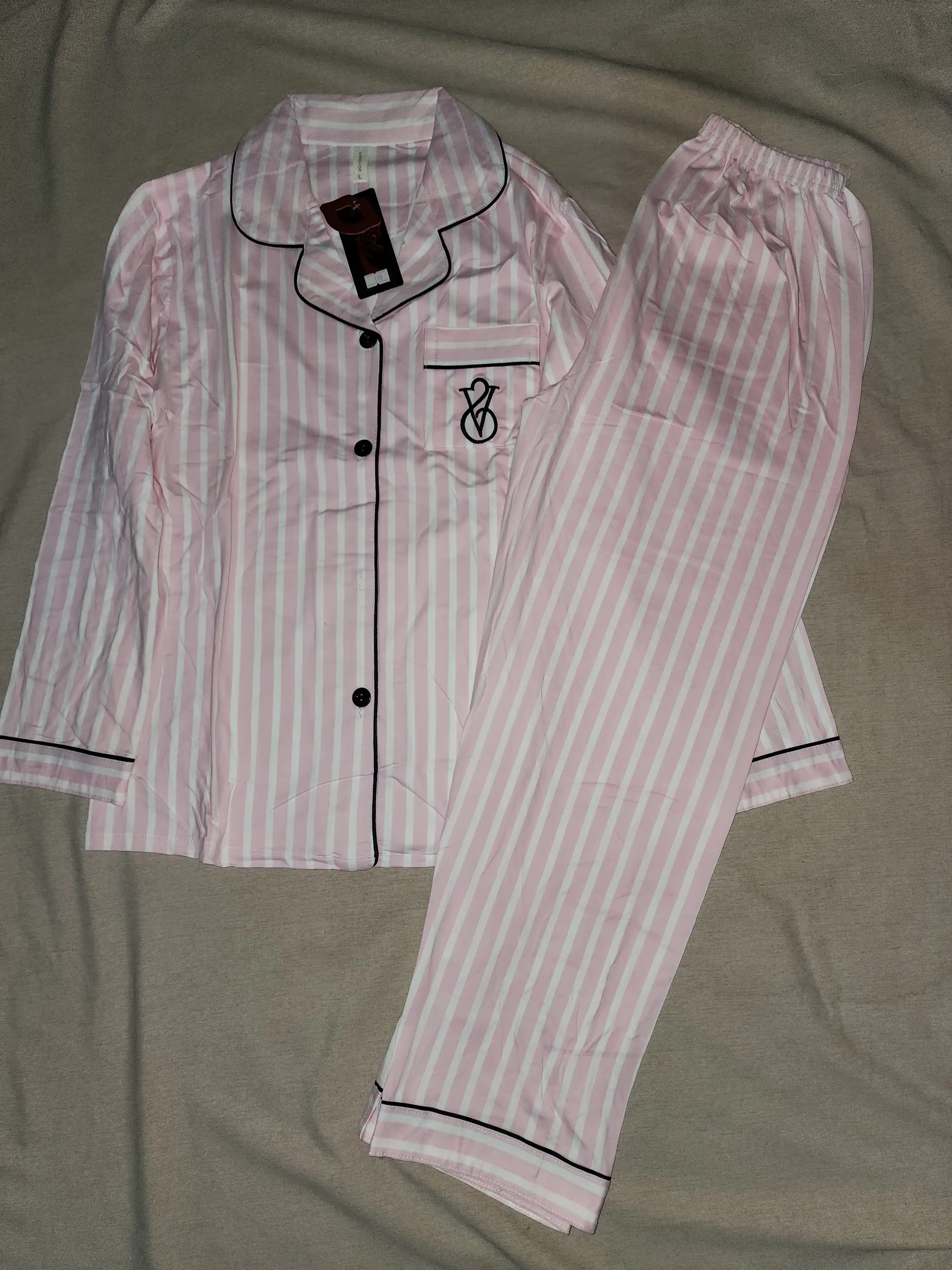 Pijama ayollar uchun, uy kiyimi, yengi uzun pijama, L/XL-XXL