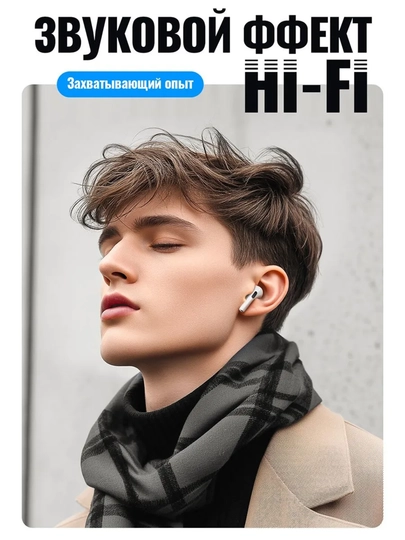 Simsiz quloqchinlar Pods Pro 3 ANC Premium Hoco EW94, iPhone va Android uchun naushnik
