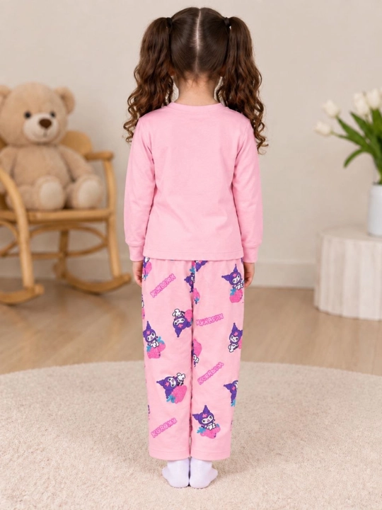 Qizbolalar uchun qulay momiq pijama. 2-3-4-5 yosh uchun