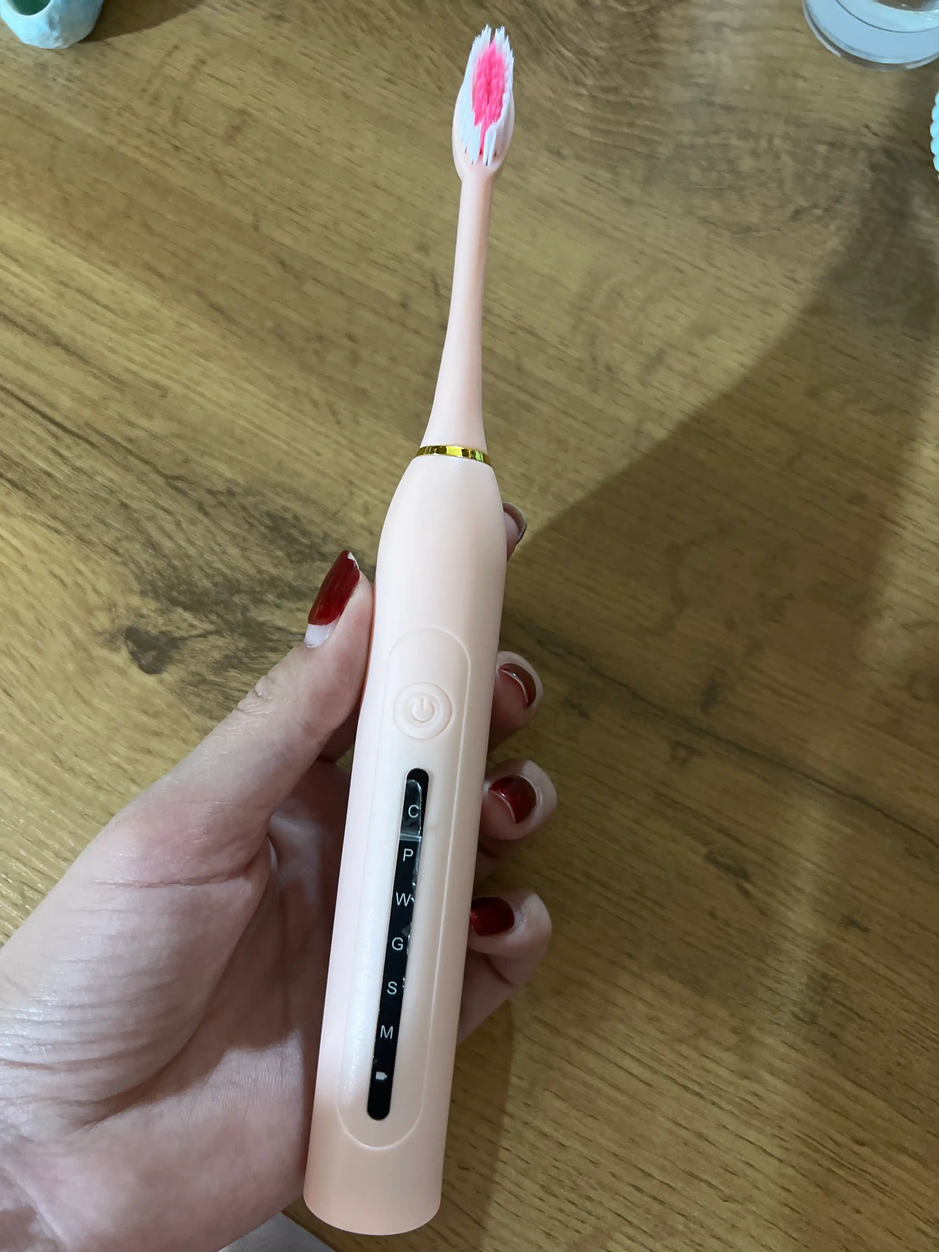 Elektr tish cho'tkasi Sonic Electric Toothbrush X-6, ovozli, 6 rejim