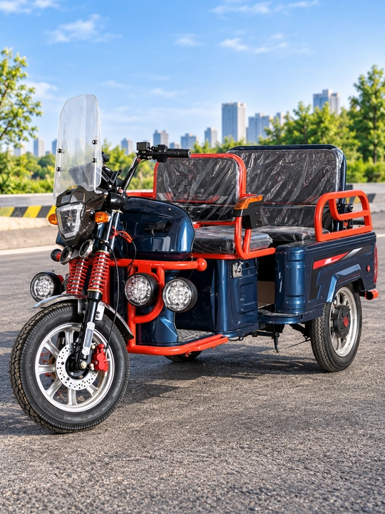 Электро трицикл AGNAT T7S, 60V 32Ah, 1000W, 50 км/ч, запас хода 60 км, груз-сть до 300 кг