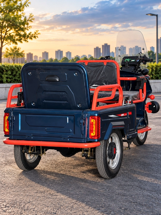 Электро трицикл AGNAT T7S, 60V 32Ah, 1000W, 50 км/ч, запас хода 60 км, груз-сть до 300 кг