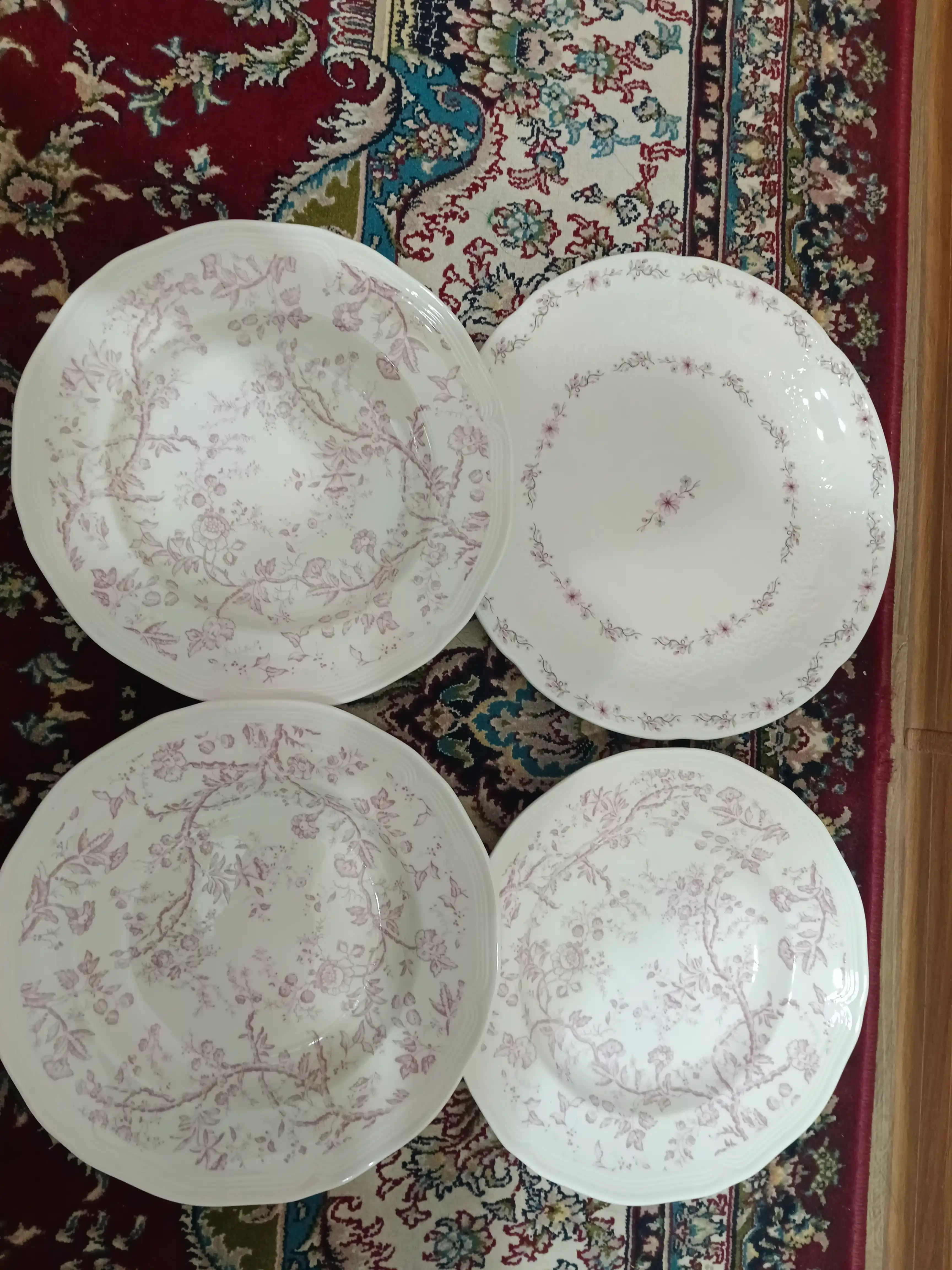 Likopcha keramika va chinni: tushlik, salat va shirinlik uchun, 19-28 sm, 27 model