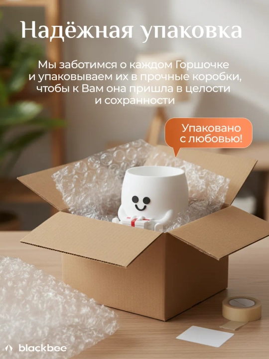 Горшок для цветов кактусов и суккулентов