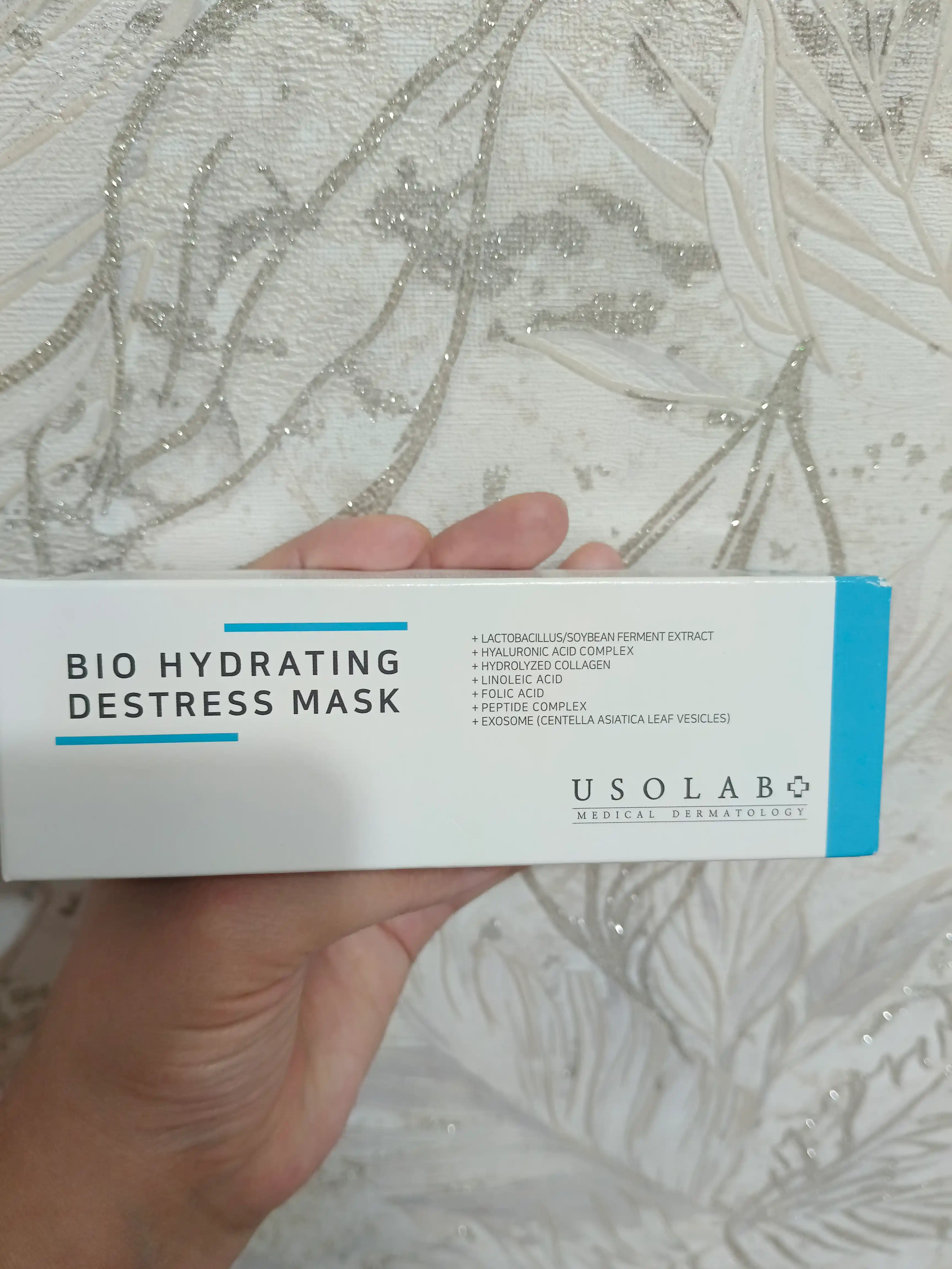 USOLAB, namlovchi niqob, BIO gidratatsiyalovchi stress niqobi, 100 ml