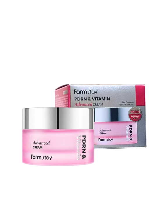 Омолаживающий витаминный крем для лица FarmStay PDRN & Vitamin Advanced Cream - 