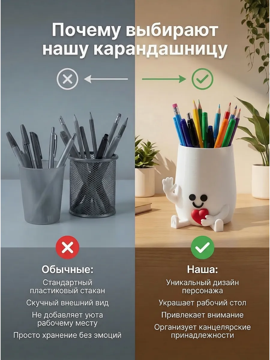 Qalam stendi ofis uchun tashkilotchi