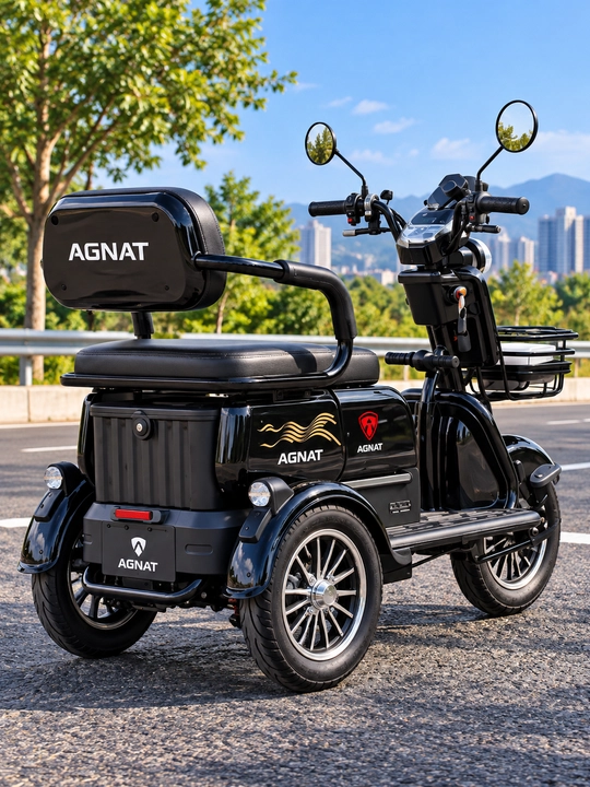 Elektr tritsikl AGNAT X3 60V20Ah 800W, 40 km/soat, 50 km, Bluetooth MP3