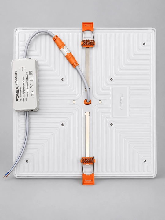LED panel svetilnik, shift uchun led chiroq, akril ichki yoritgich, dumaloq va kvadrat