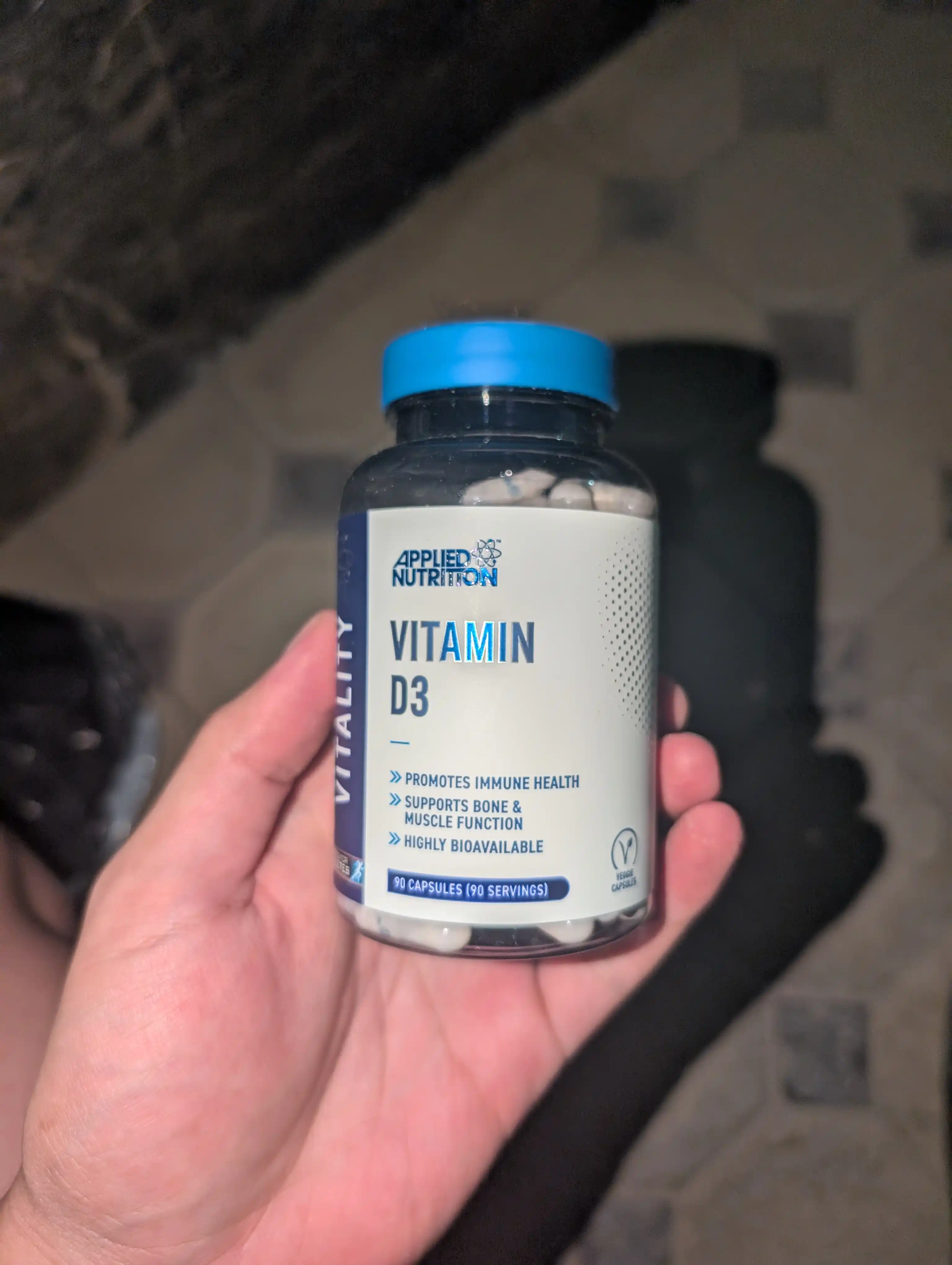 Applied Nutrition Витамин Д3 3000 МЕ, D3, 90 капсул