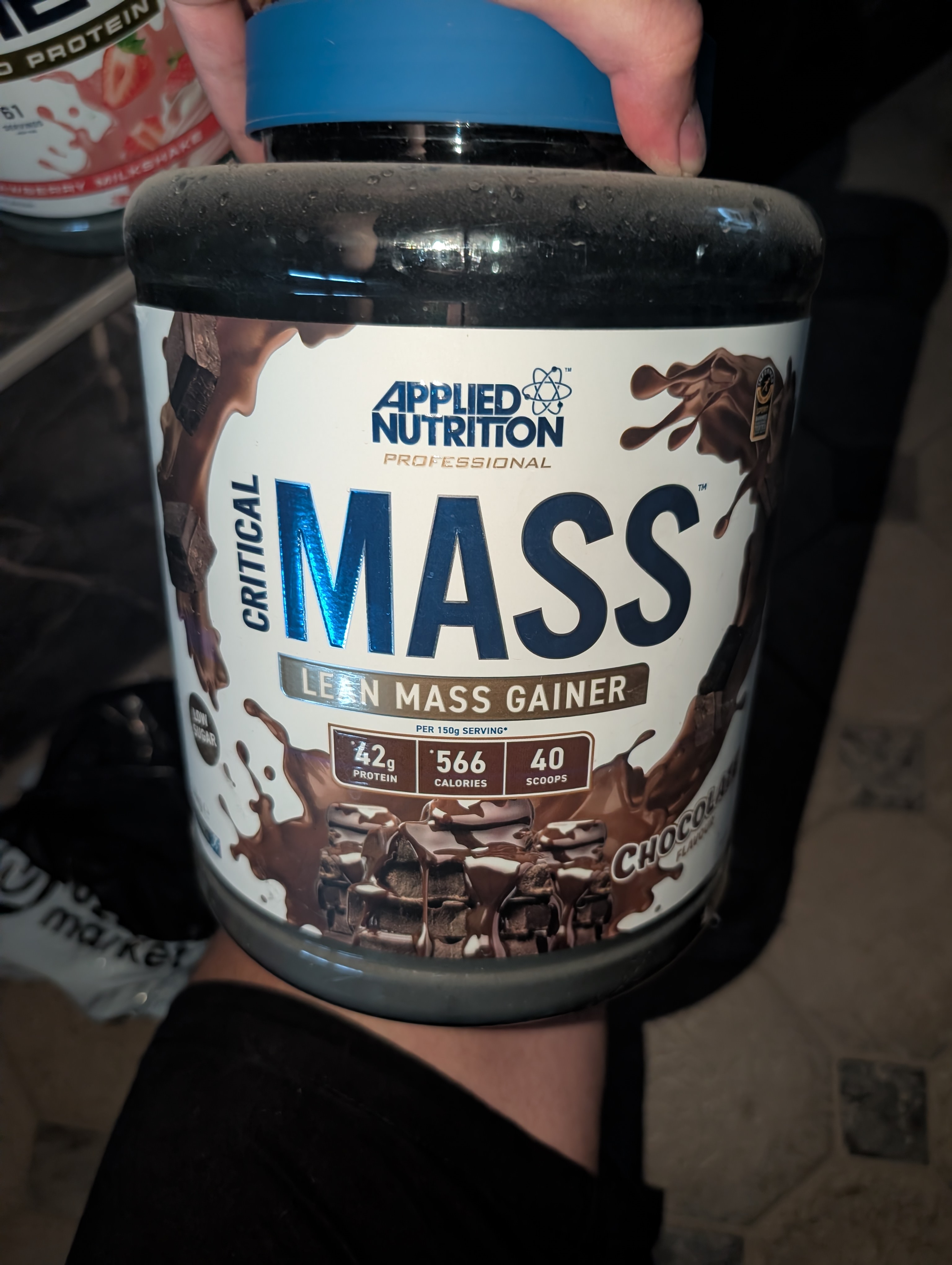 Applied Nutrition Critical Mass, Lean Mass Gainer, Гейнер, 2.4kg, 40 порций