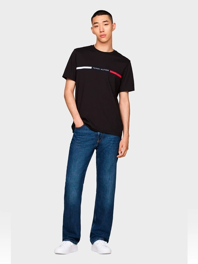 Футболка HILFIGER CHEST INSERT TEE MW0MW36498 - 