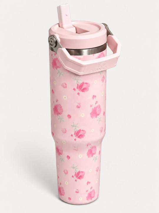 STANLEY IceFlow 2.0 — термокружка с откидной трубочкой, 30 oz (887 мл)