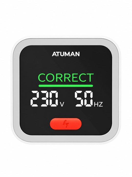 ATuMan ST2 Тестер розеток с ЖК дисплеем для проверки электропроводки