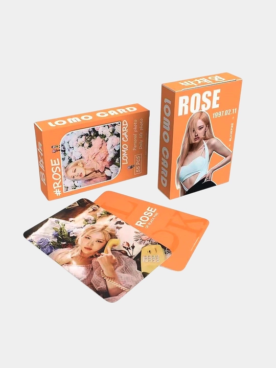 K-Pop BlackPink kolleksion Lomo kartalari, 20 dan ortiq tur, 55 dona - 