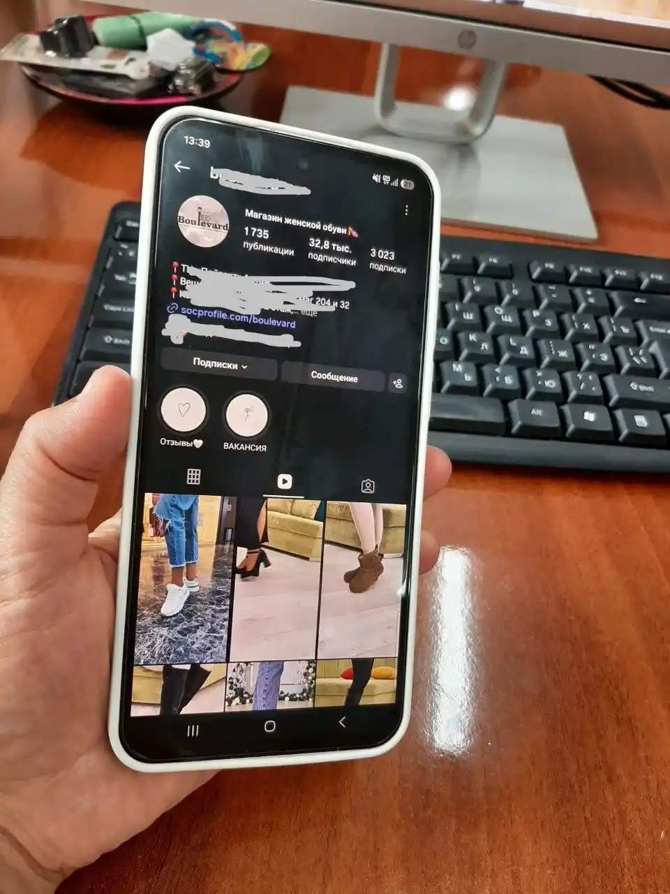 Чехол для Samsung Galaxy A36 / A55 / A56 с карманом для карт