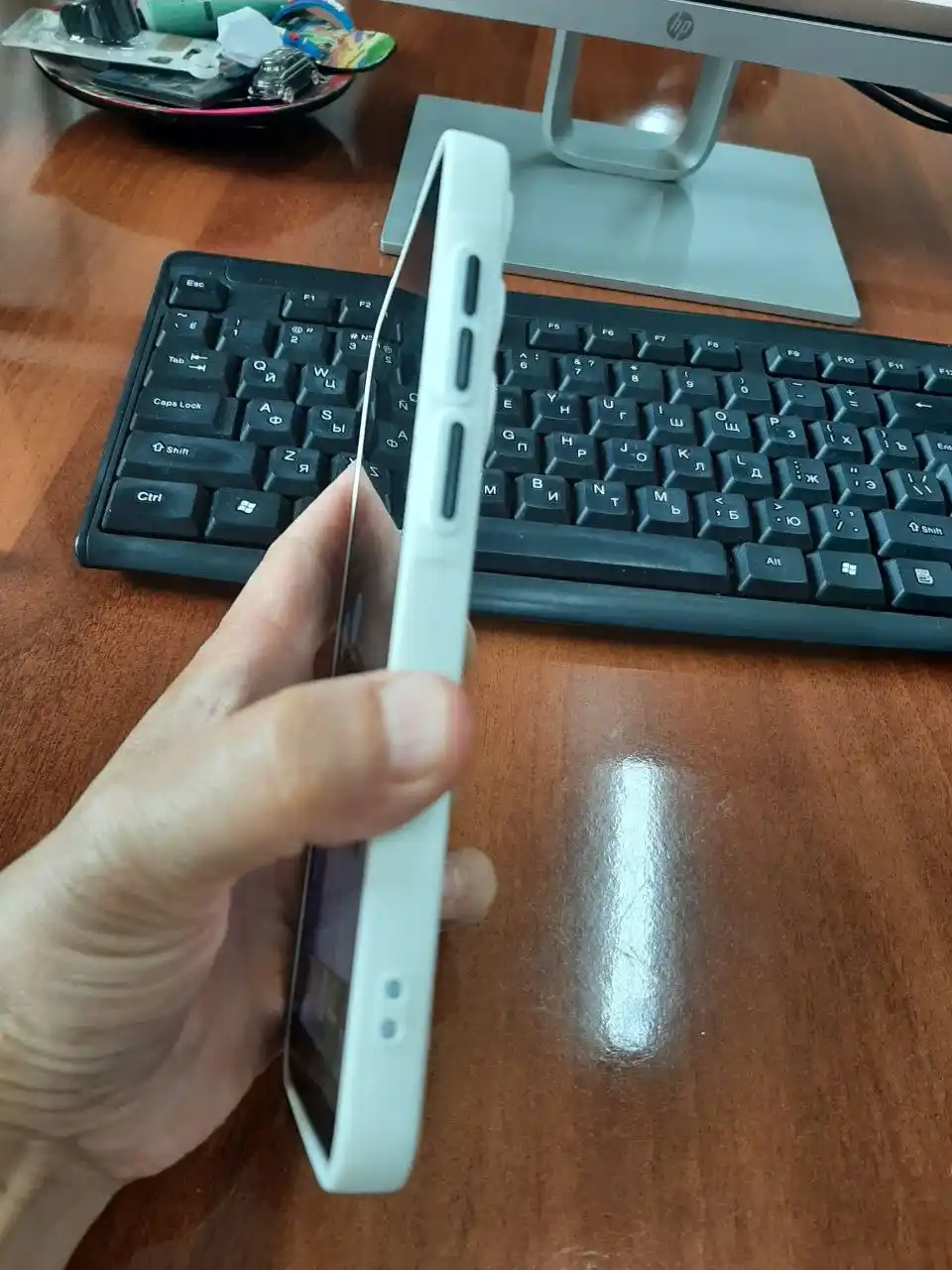 Чехол для Samsung Galaxy A36 / A55 / A56 с карманом для карт