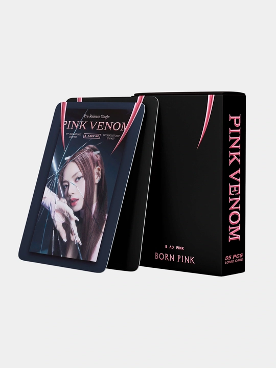 K-Pop BlackPink kolleksion Lomo kartalari, 20 dan ortiq tur, 55 dona - 