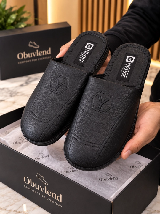 Erkaklar shippagi, ochiq poshnali, yengil, qulay shippak, 39-44 - 