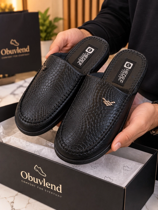 Erkaklar shippagi, ochiq poshnali, yengil, qulay shippak, 39-44 - 