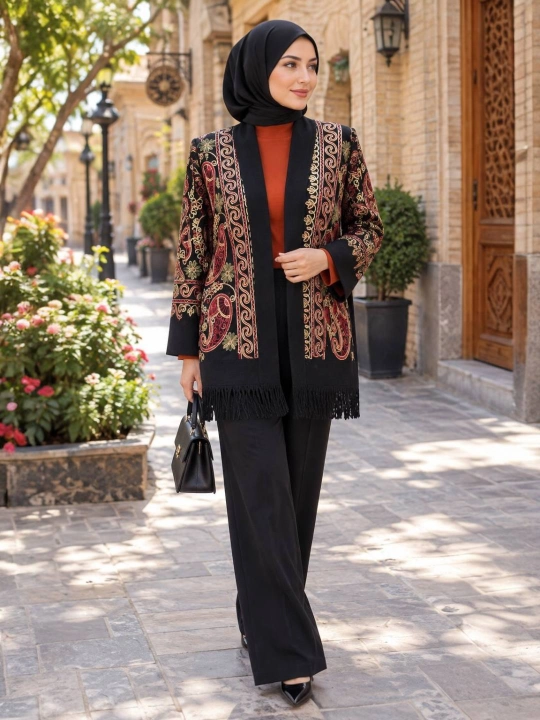 Ayollar kardigani, kashemir, sovgabop, poncho, Abaya