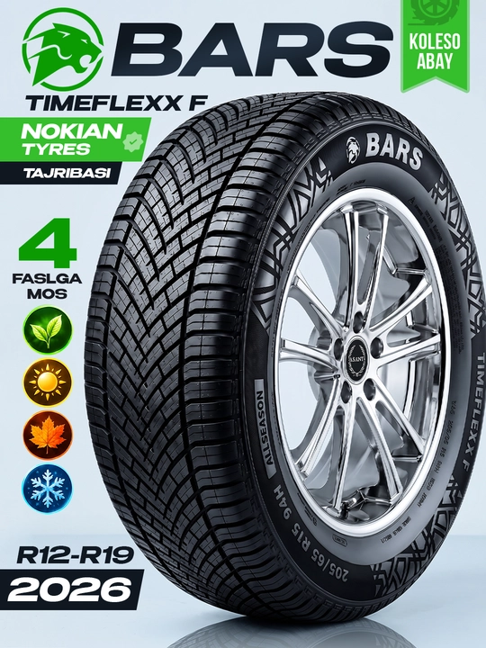 BARS TimeFlexx F – Современные технологии, надёжная шина для всех сезонов - 
