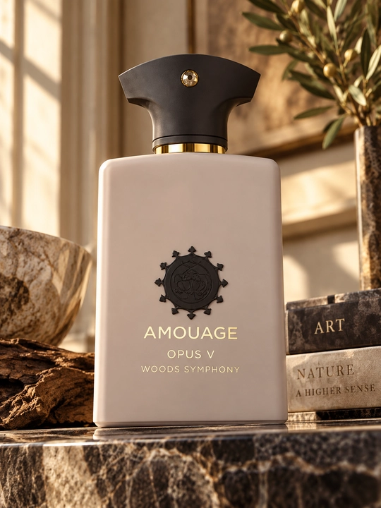 Amouage Existence, Lustre, Purpose, Opus V – унисекс ароматы Woods Symphony 100 мл