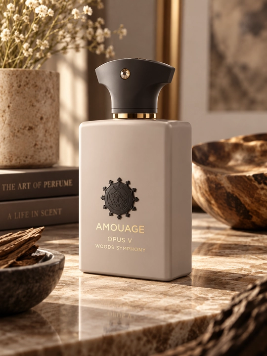 Amouage Existence, Lustre, Purpose, Opus V – унисекс ароматы Woods Symphony 100 мл