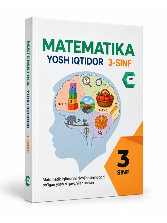 IDC Matematika: Yosh iqtidor — 3-sinf uchun 19 mavzuli qo‘llanma - 