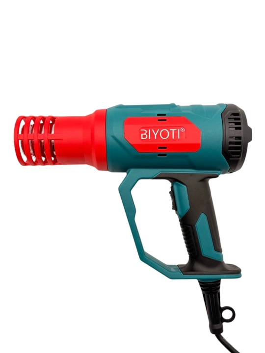 BIYOTI BYT-HG05 qurilish fen, 2000 Vt, 2 ta harorat va havo oqimi rejimi, 5 ta nasadka